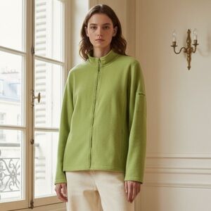 LL Bean Zip up long sleeve Fleece